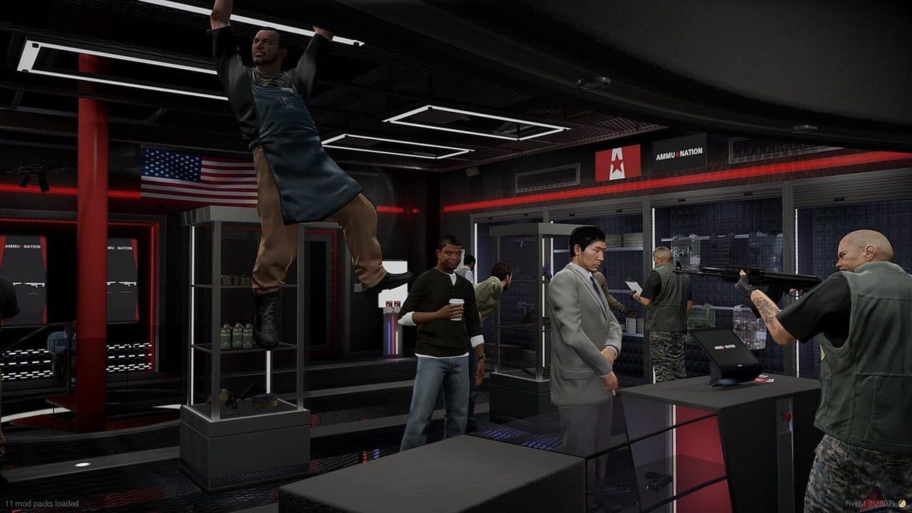 Gun Shop Interior